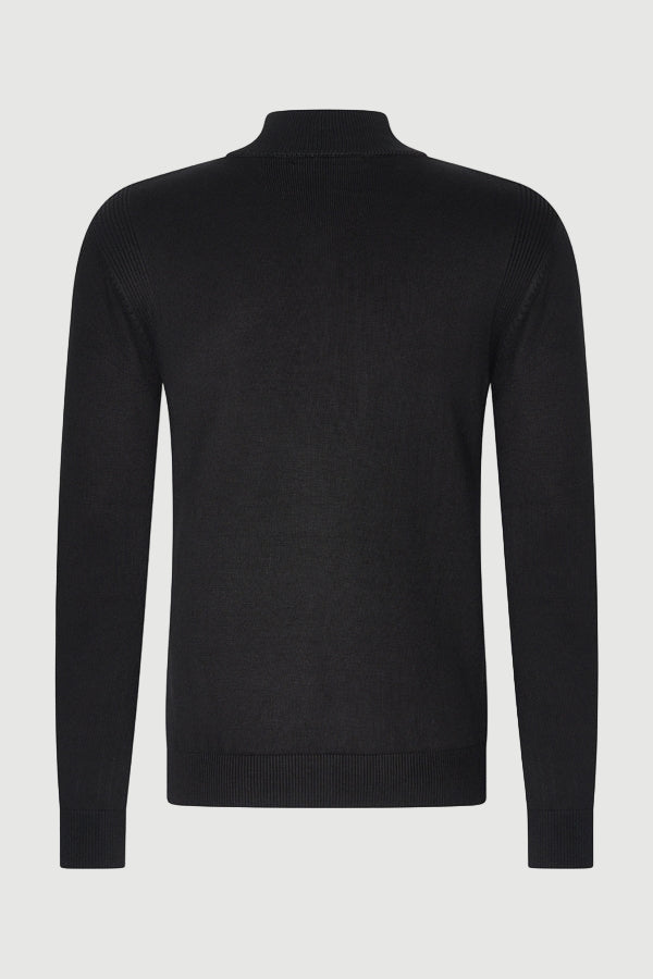 The armando zipp pullover black