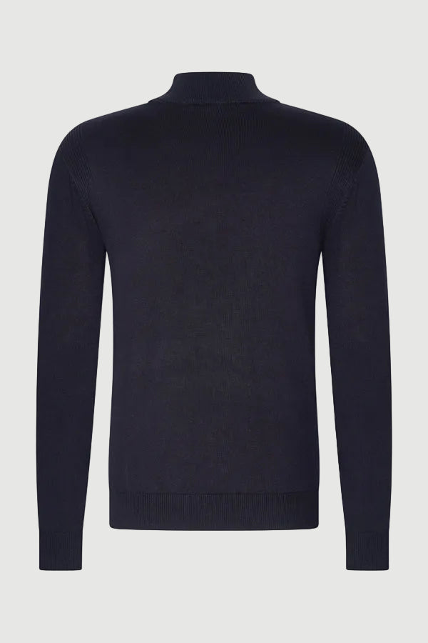 The armando pullover zip dark blue