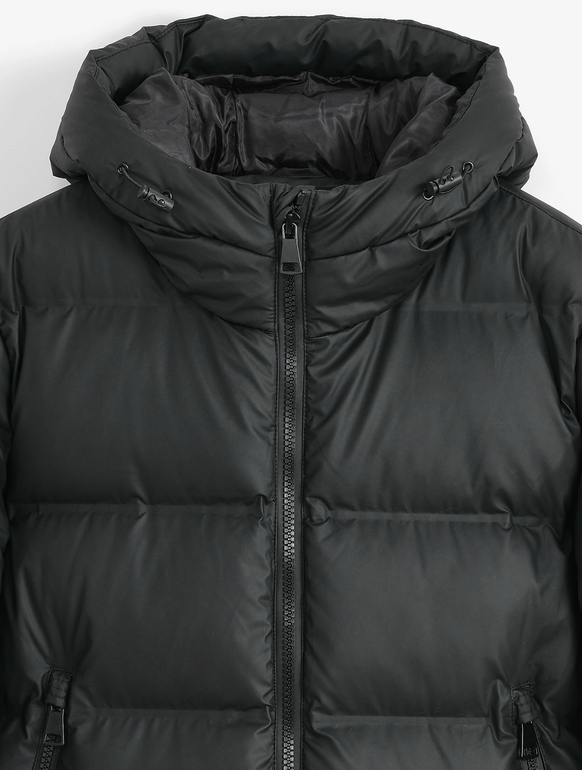 Ferry Long puffer jacket black
