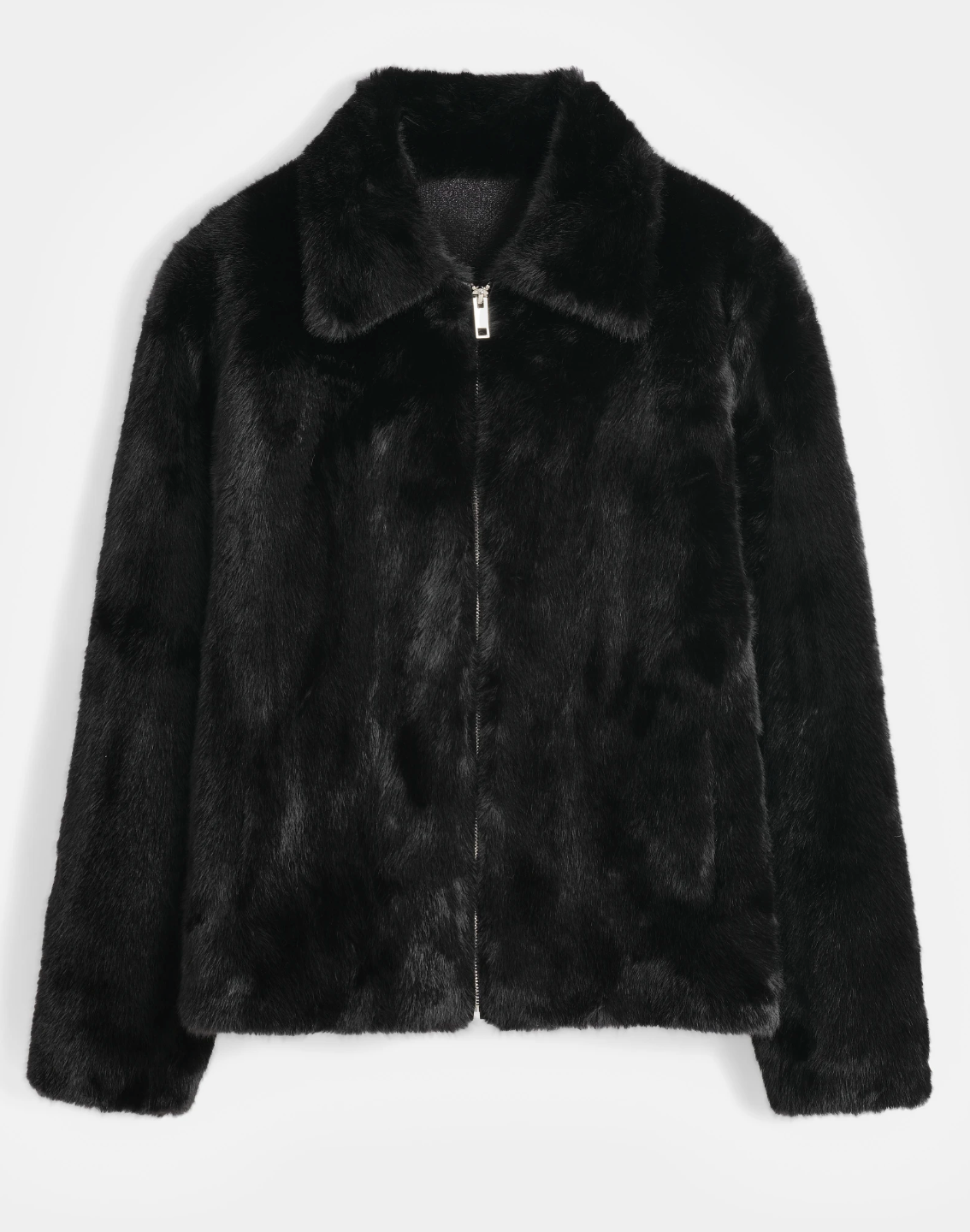 Orazio fur jacket black
