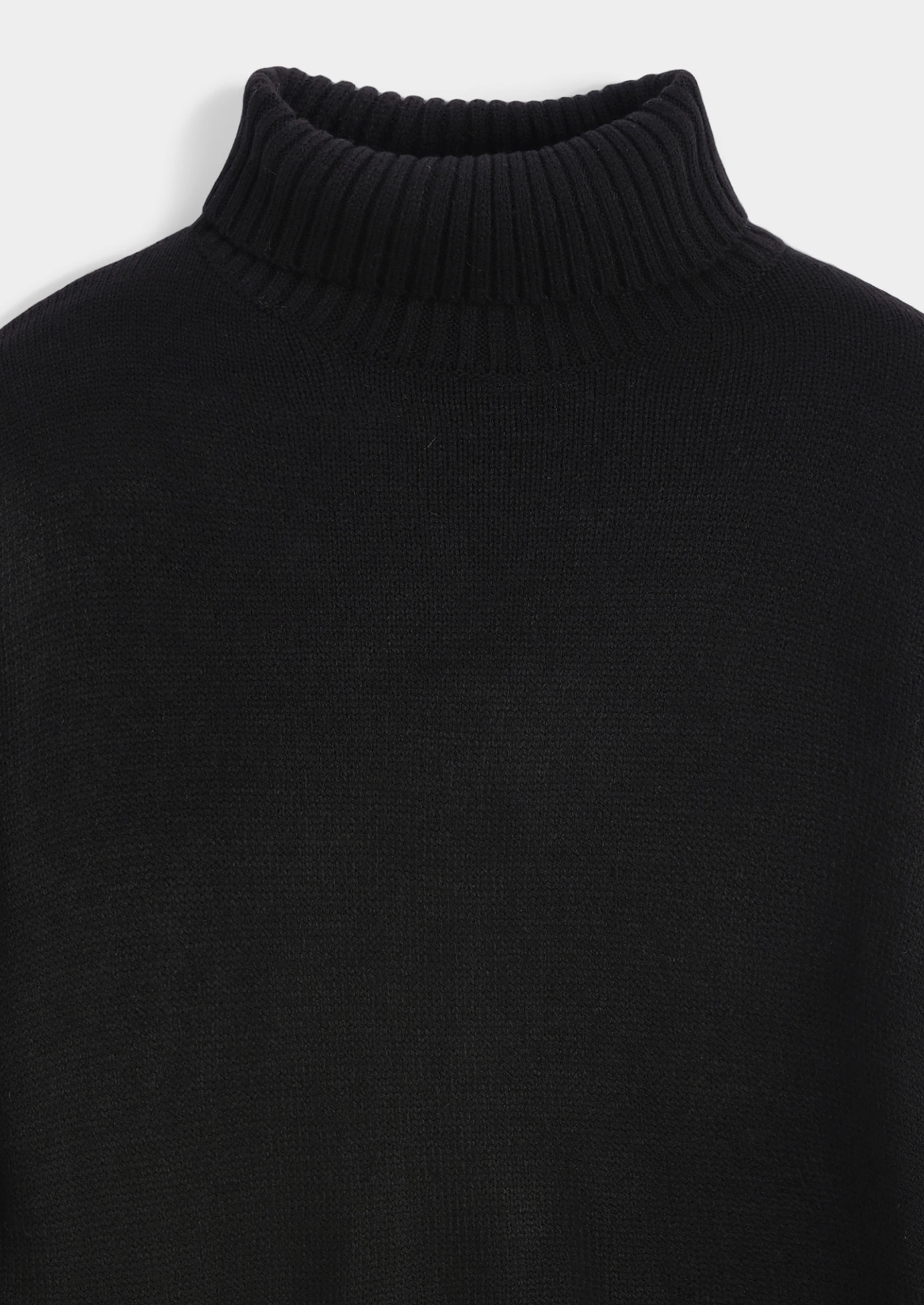 Iso turtle neck sweat black