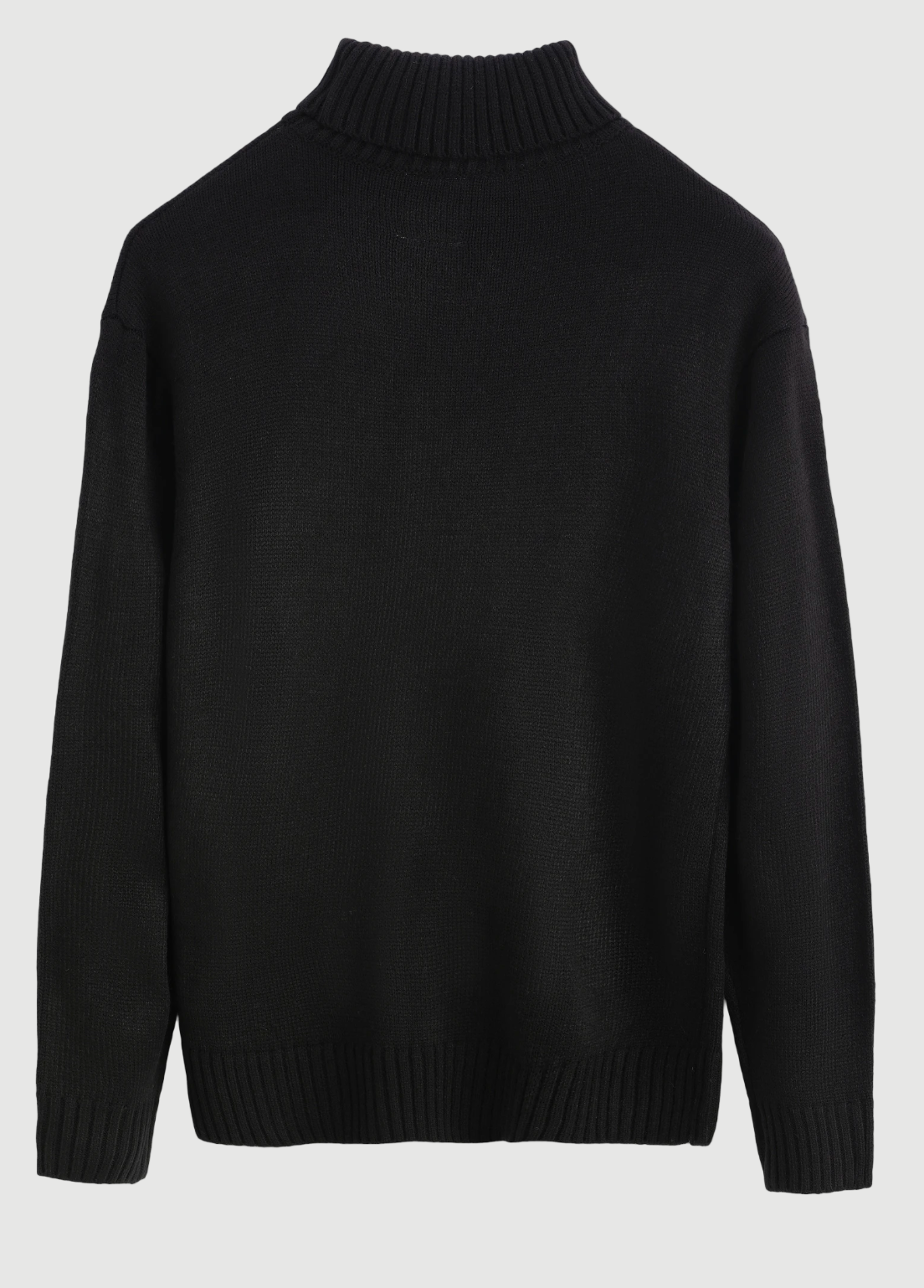 Iso turtle neck sweat black