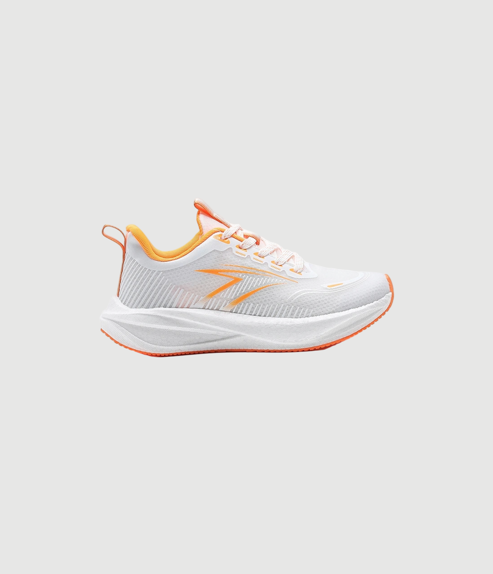 The reno runner white orange