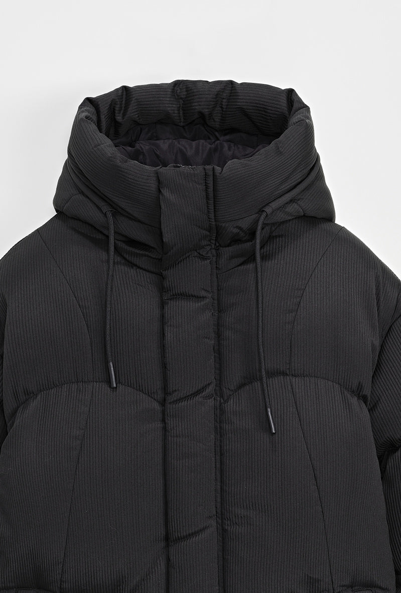 Stijn Plain hooded jacket