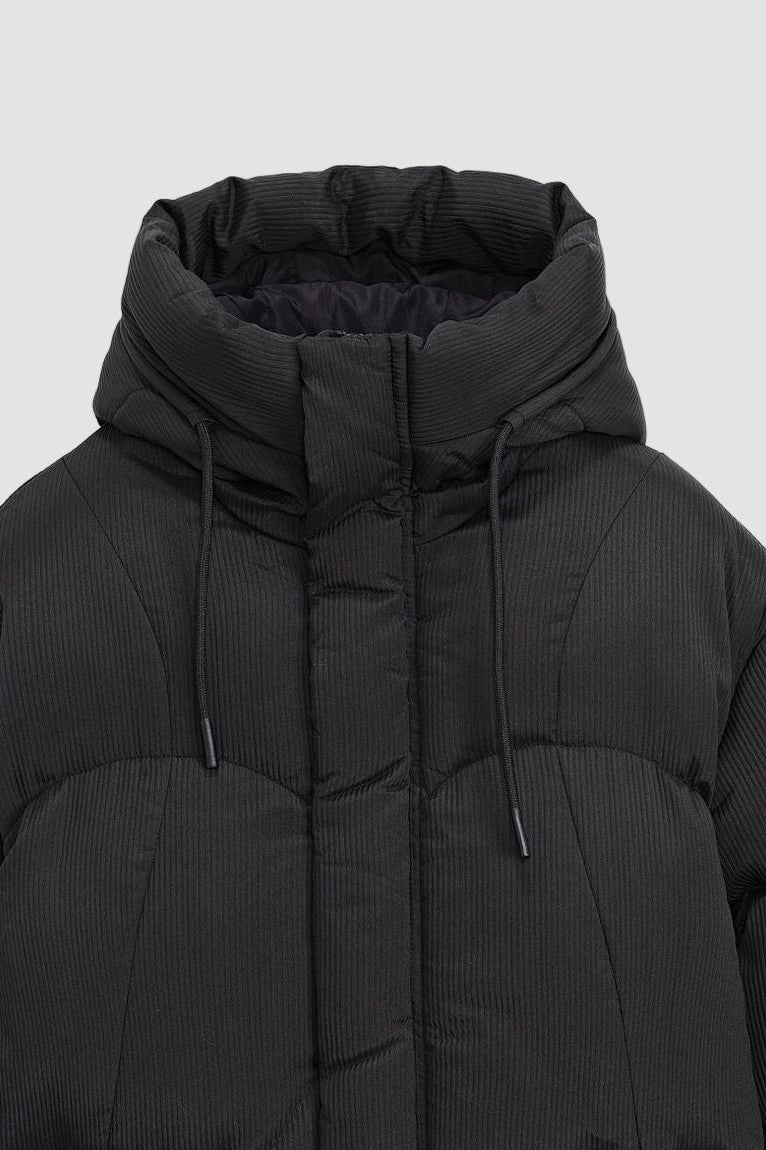 Stijn Plain hooded jacket
