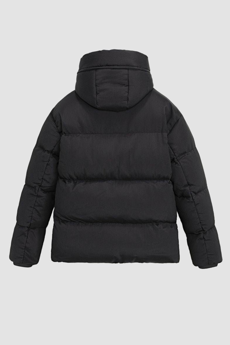 Stijn Plain hooded jacket