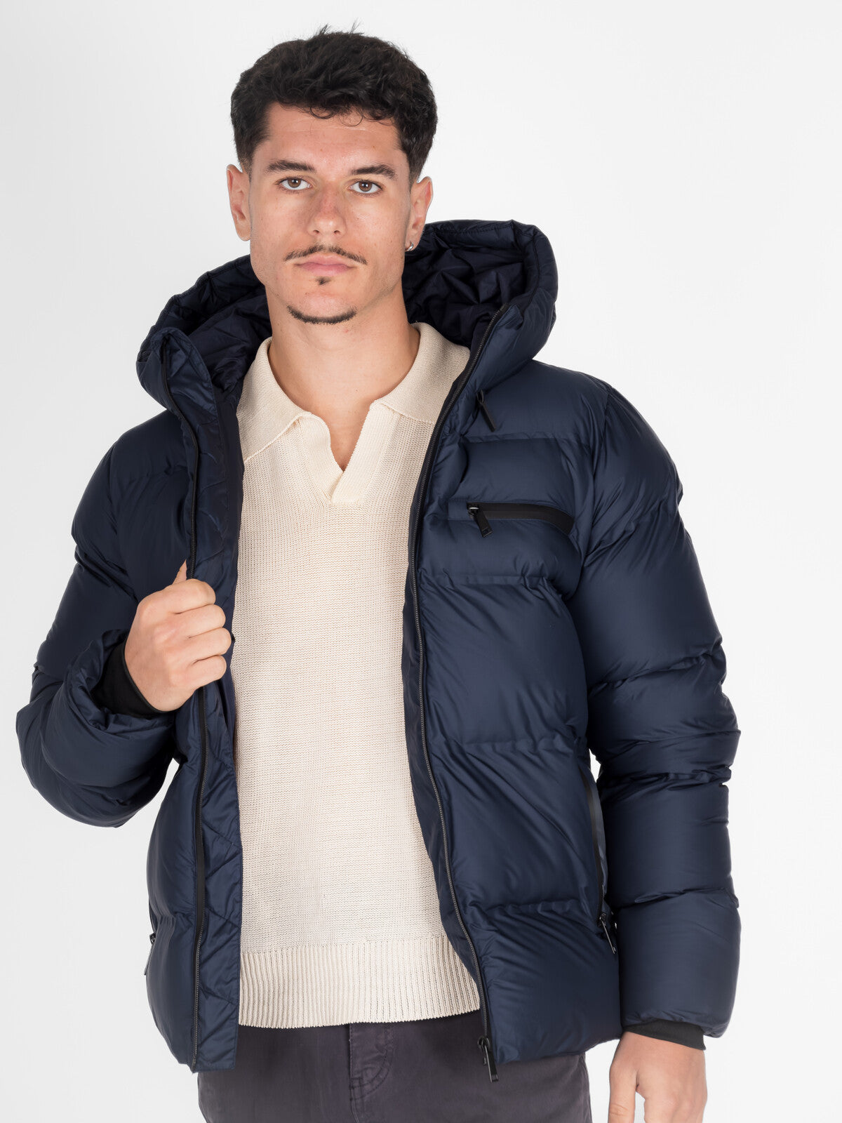 Ben Hooded down jacket