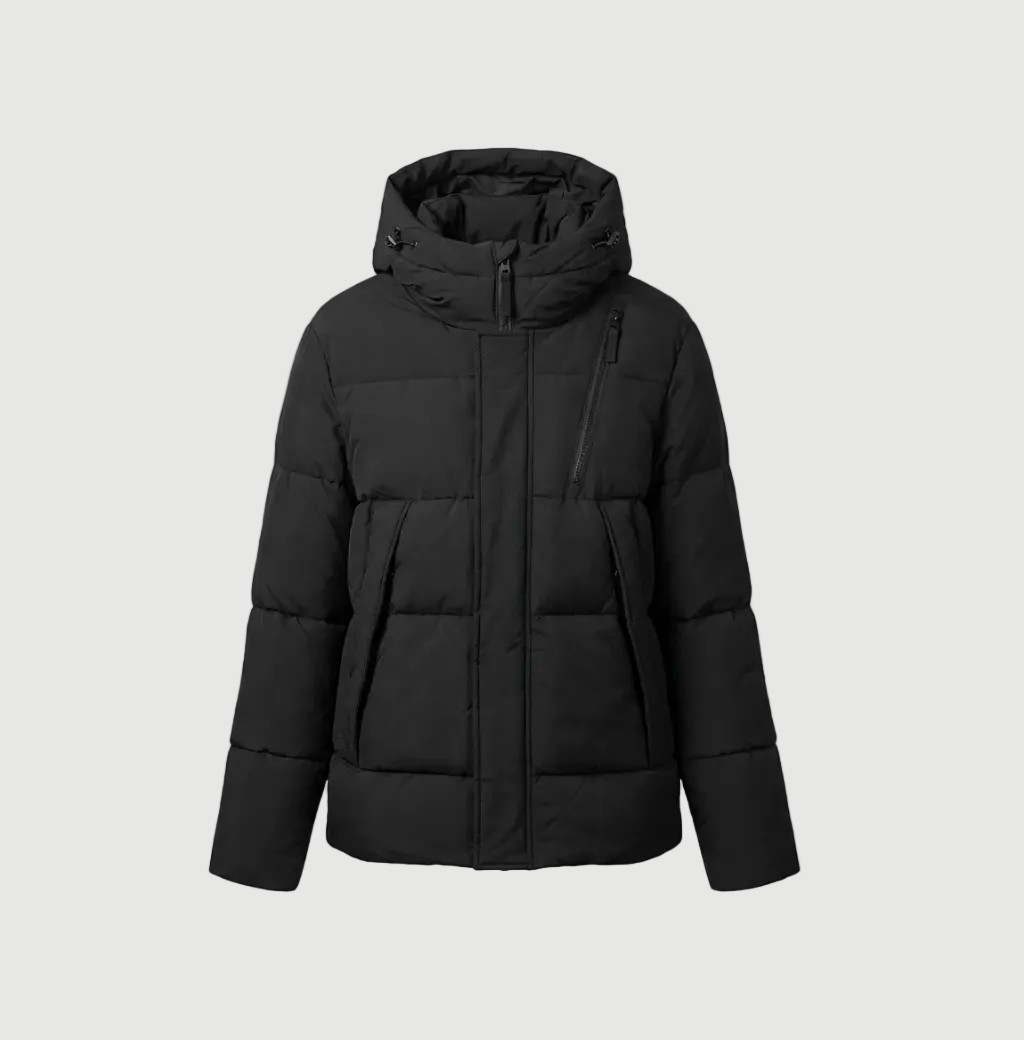 Quilted puffer jacket