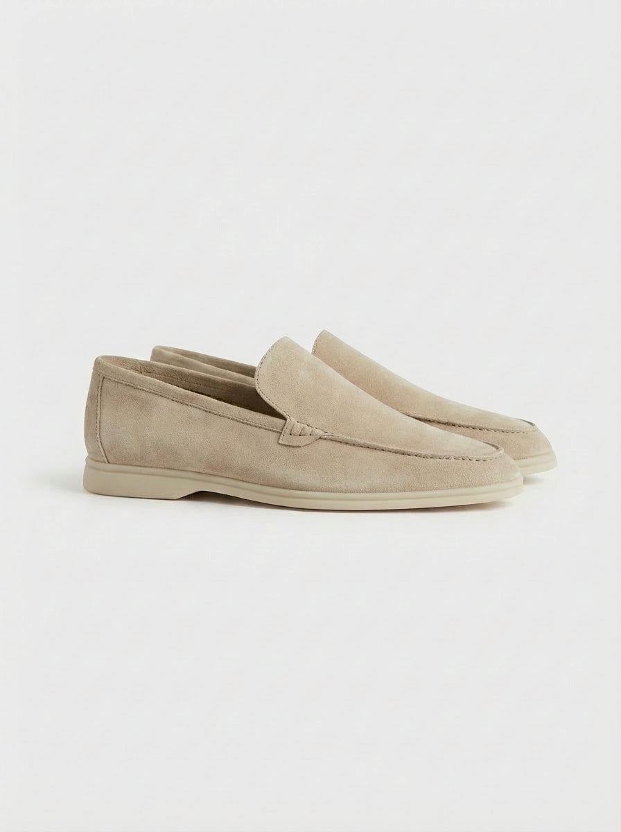 savio yacht loafer apricot