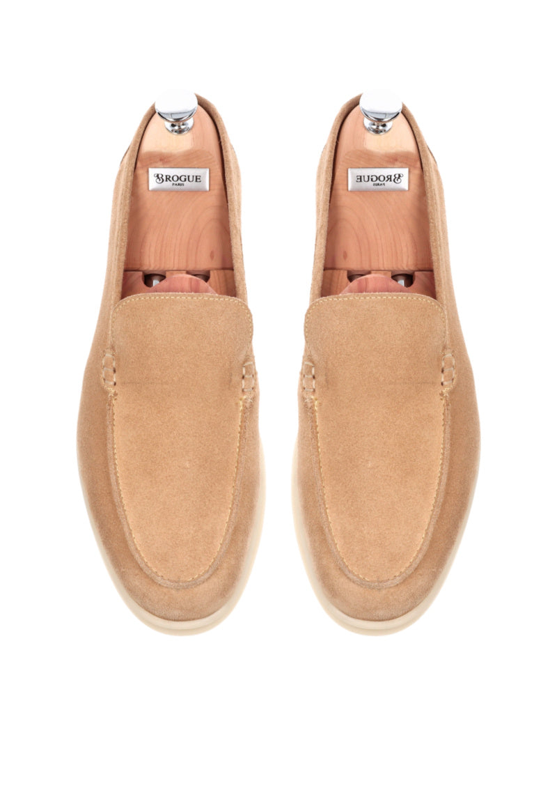 Light Beige Yacht Loafers